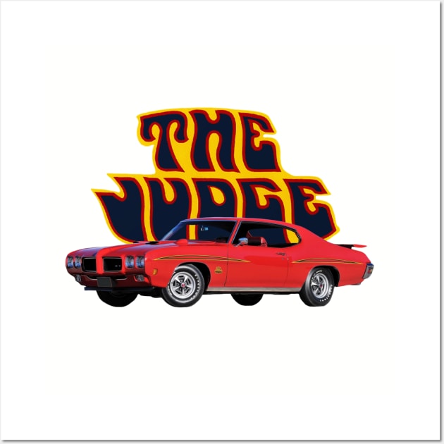 1970 Pontiac GTO Judge Wall Art by Permages LLC